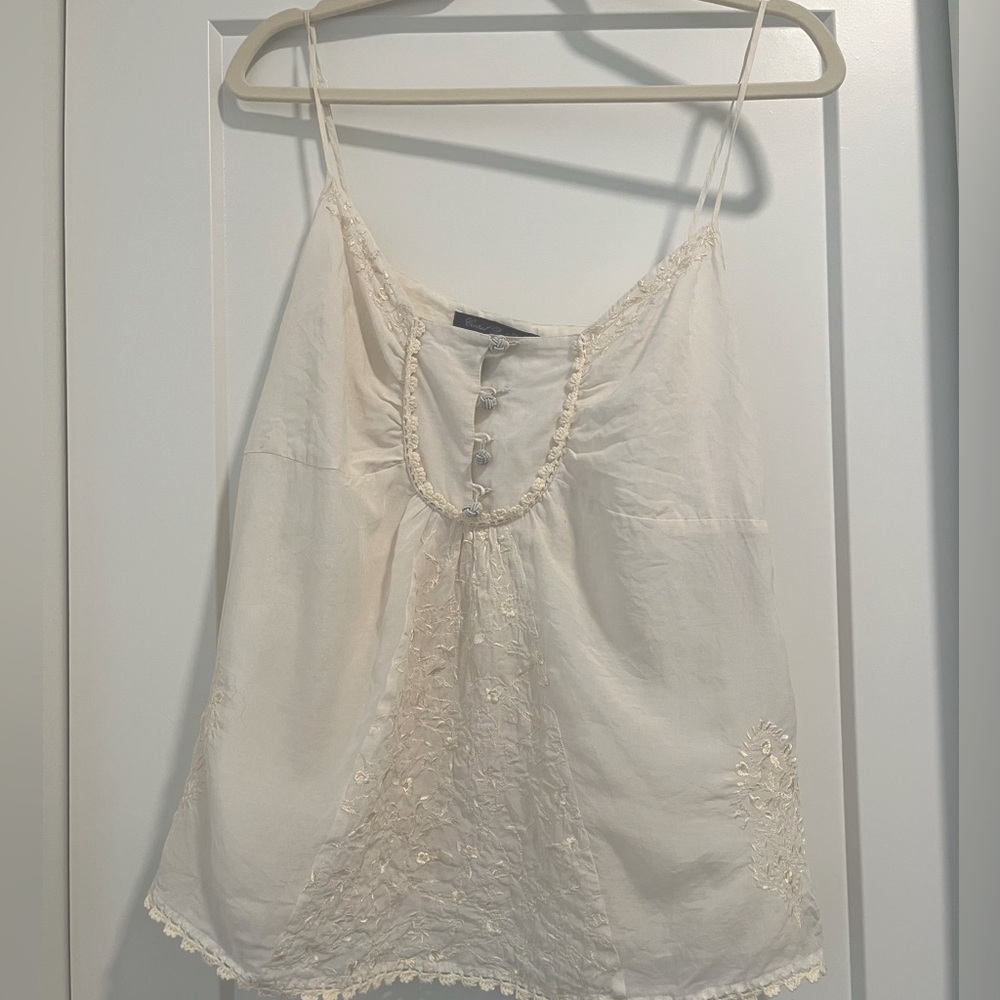 Vintage Central Park West Silk Blend Camisole